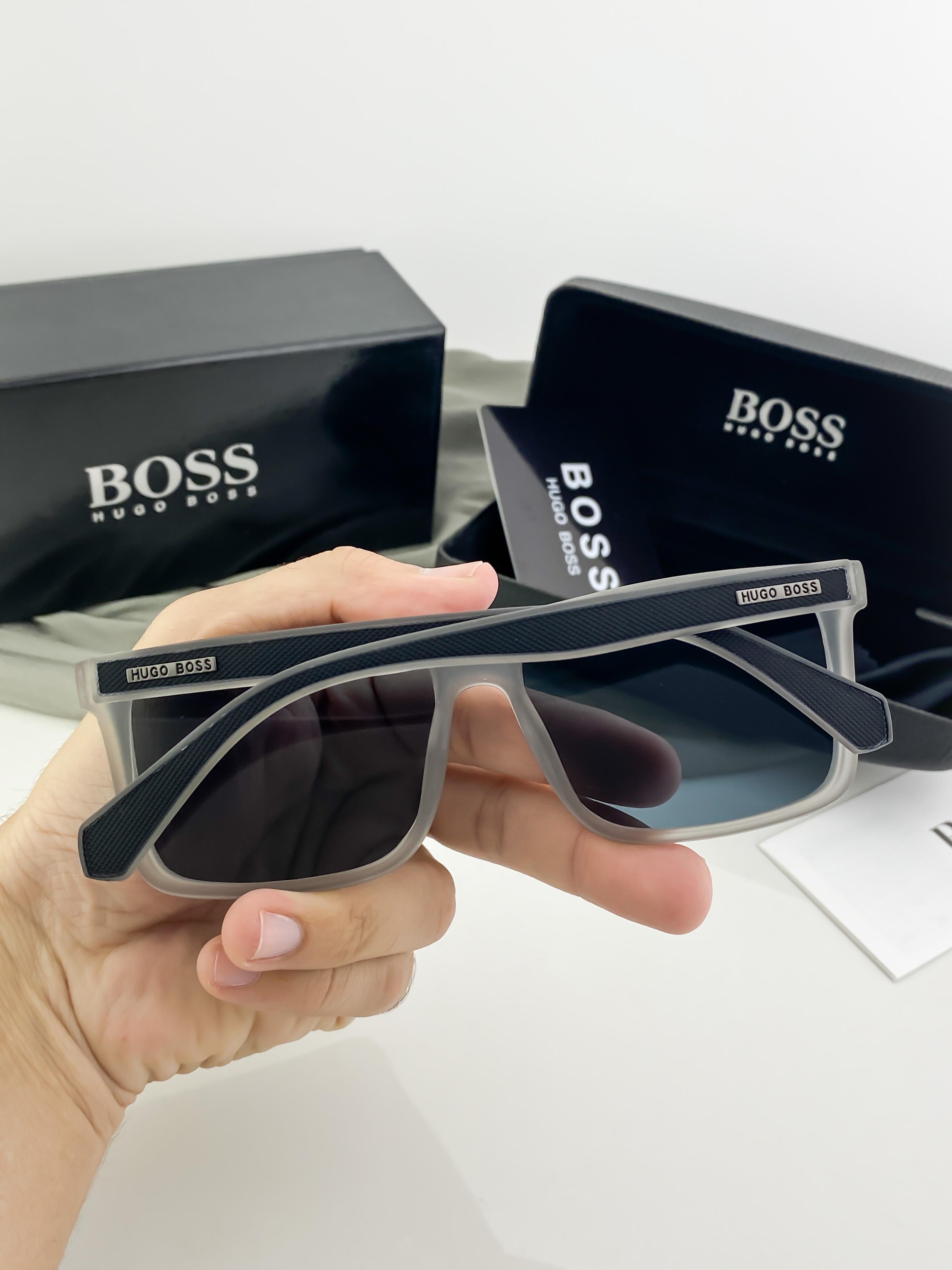 BOSS SUNGLASSES WITH ORIGINAL BOX AND KIT