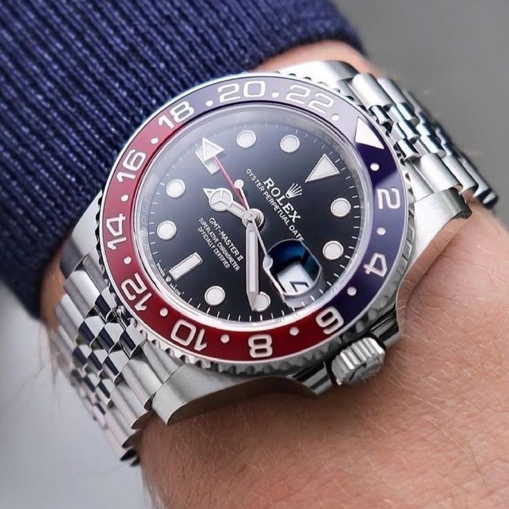 ROLEX GMT MASTER II PEPSI (AUTOMATIC)