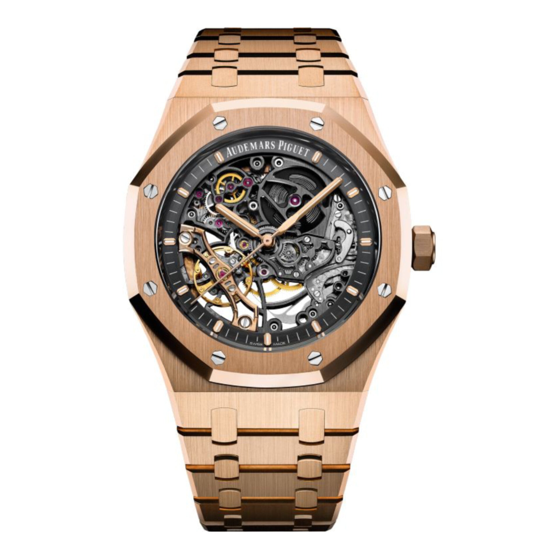 AUDEMARS PIGUET ROYAL OAK SKELETON ROSEGOLD (AUTOMATIC)
