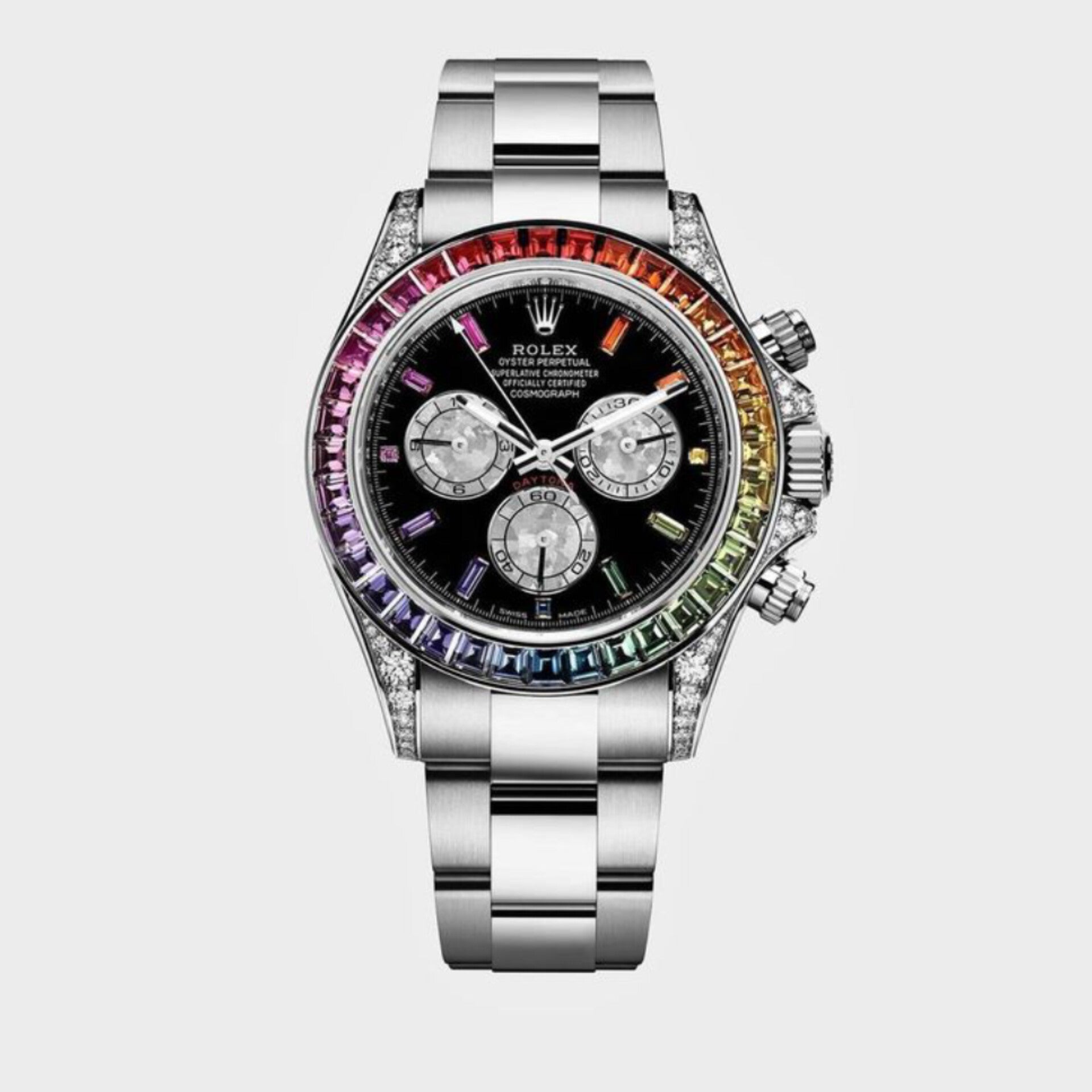 ROLEX RAINBOW CHRONOGRAPH WATCH (GOLD)