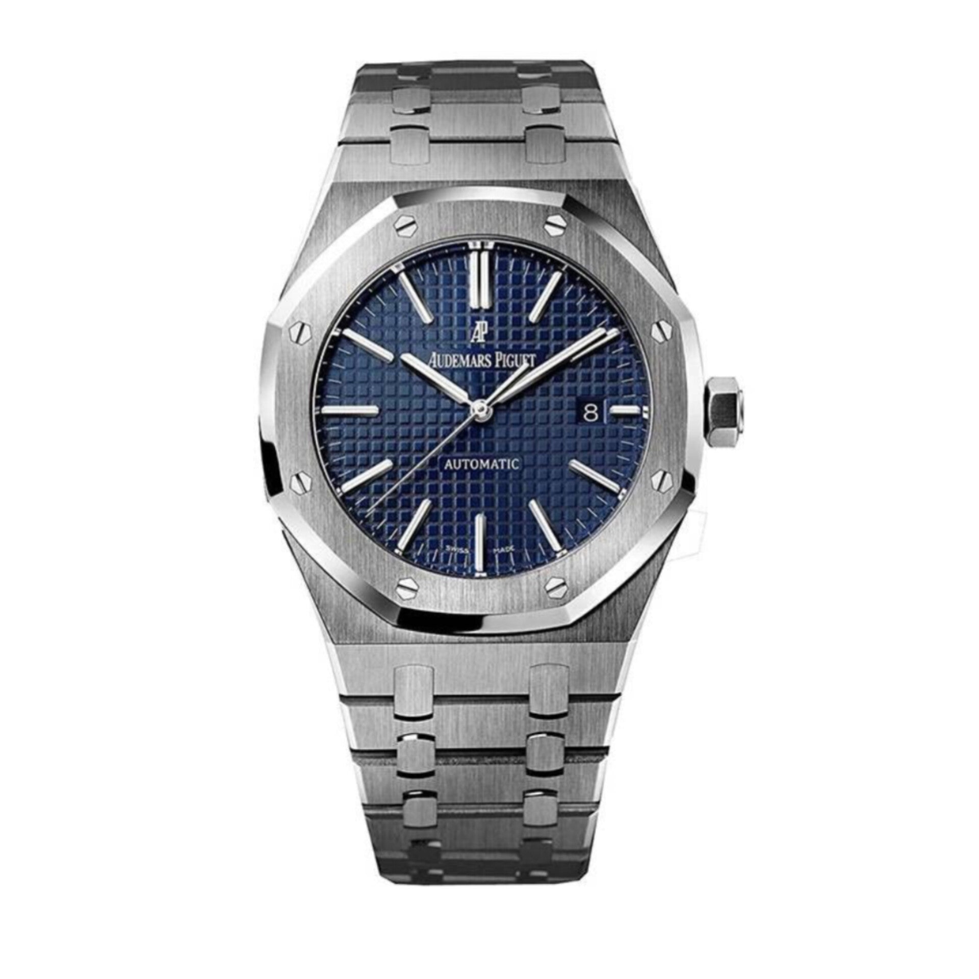 AUDEMARS PIGUET ROYAL OAK SILVER BLUE (JAPAN 1ST CELL MODEL)