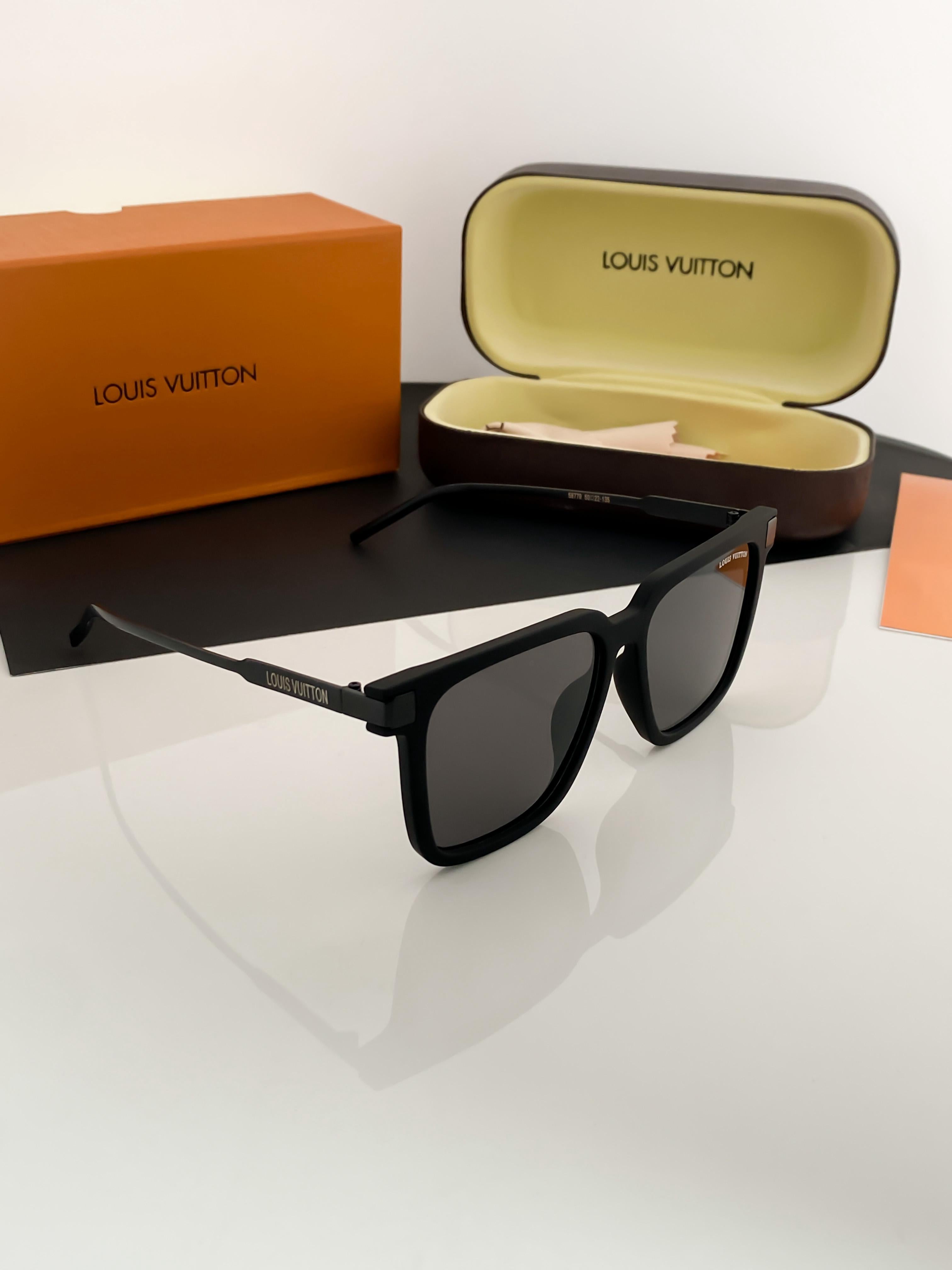LOUIS VUITTON SUNGLASSES WITH ORIGINAL BOX AND KIT