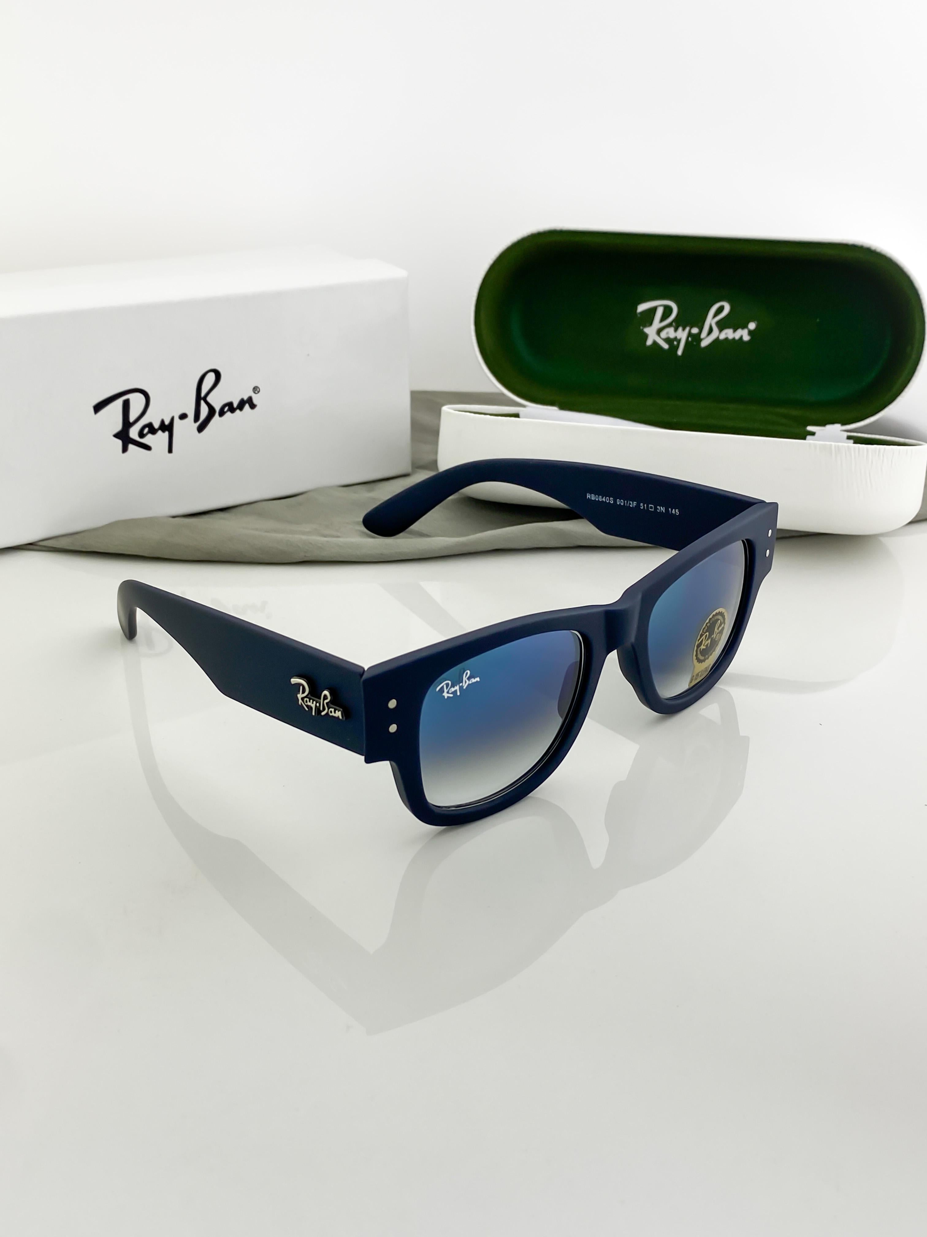 RAYBAN SUNGLASSES WITH ORIGINAL BOX AND KIT