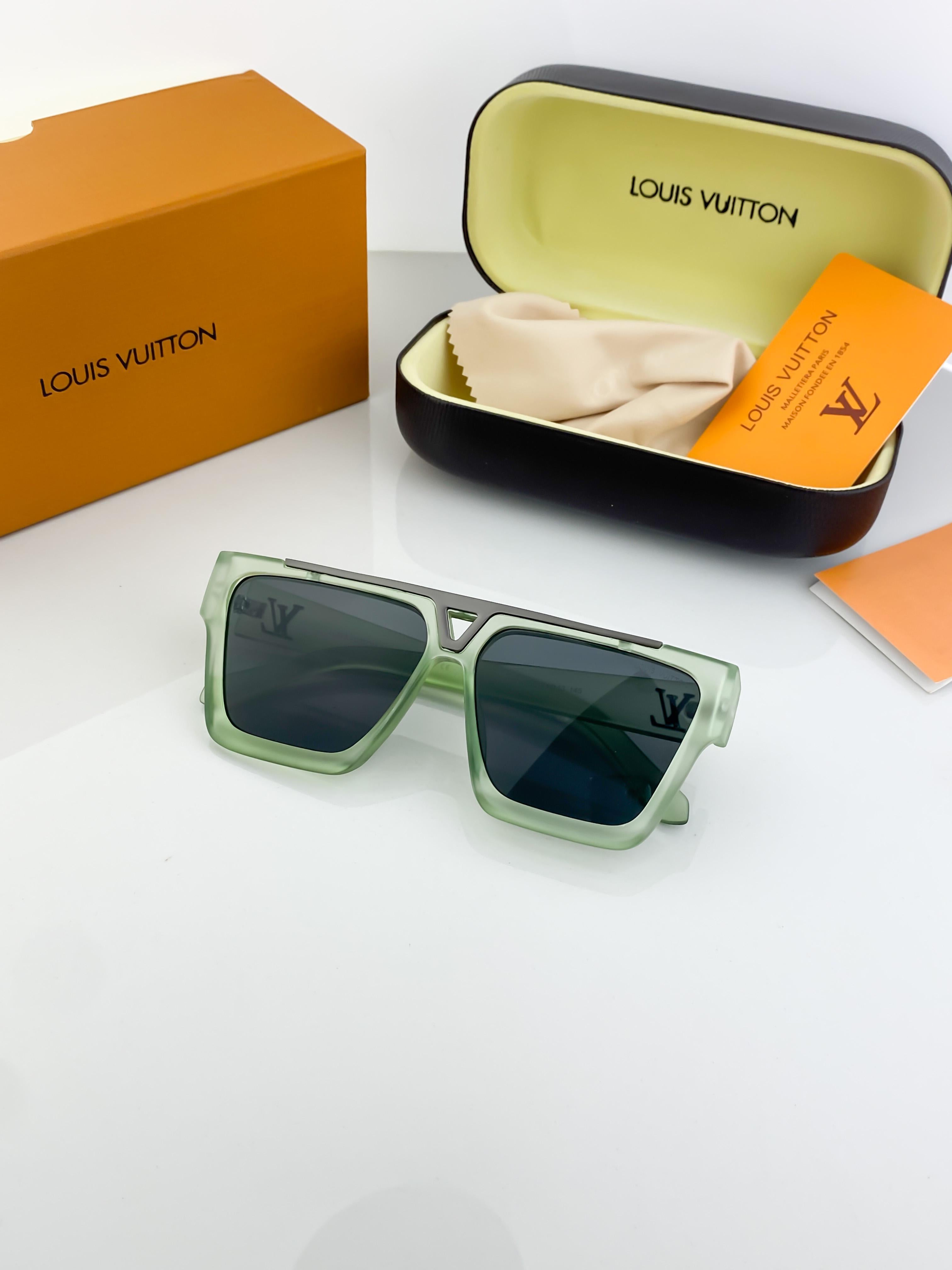 LOUIS VUITTON SUNGLASSES WITH ORIGINAL BOX AND KIT
