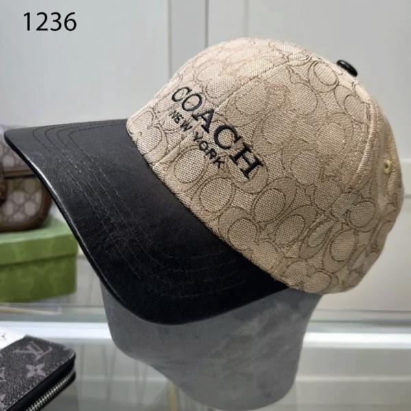 COACH NEW YORK MONOGRAM BLACK LOGO PREMIUM UNISEX CAP WITH SAFETY BOX
