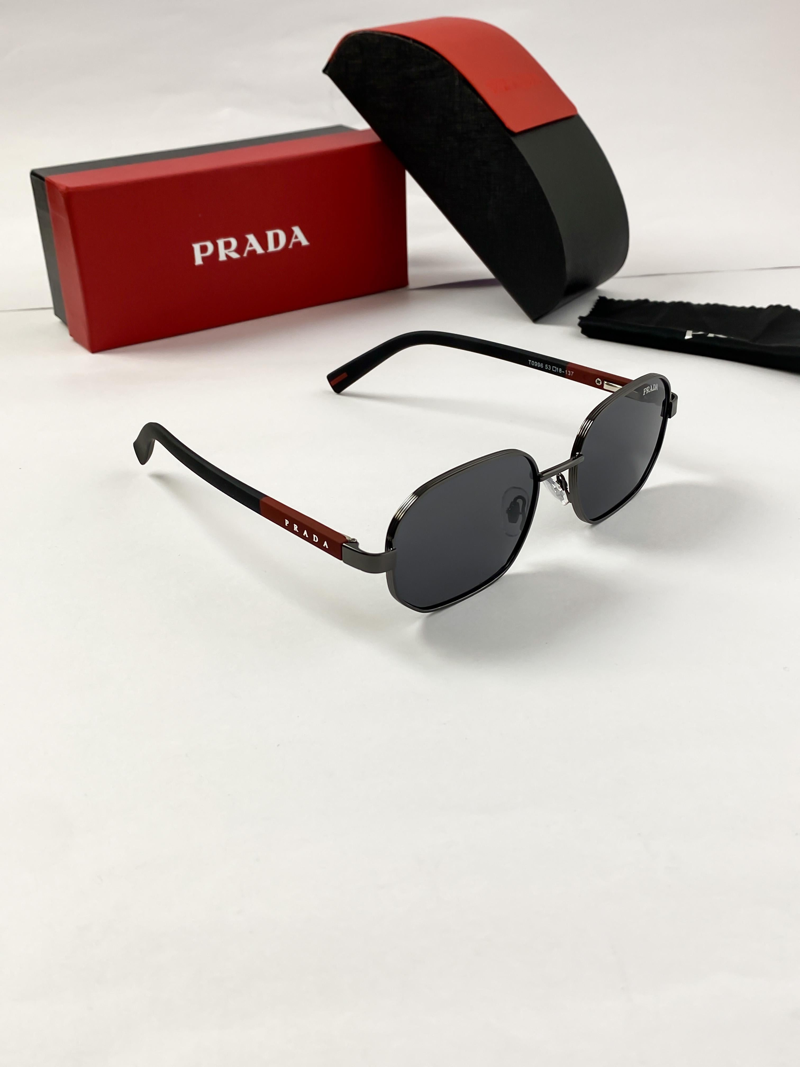 PRADA SUNGLASSES WITH ORIGINAL BOX AND KIT
