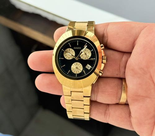 RADO DIASTAR CHRONOGRAPH GOLD BLACK (AUTOMATIC)