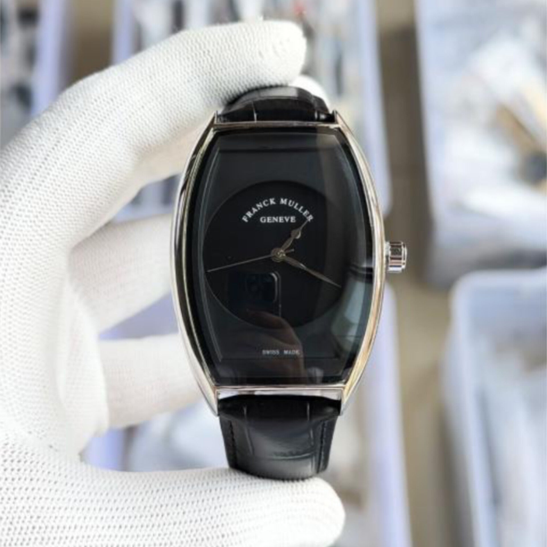 FRANCK MULLER SILVER BLACK