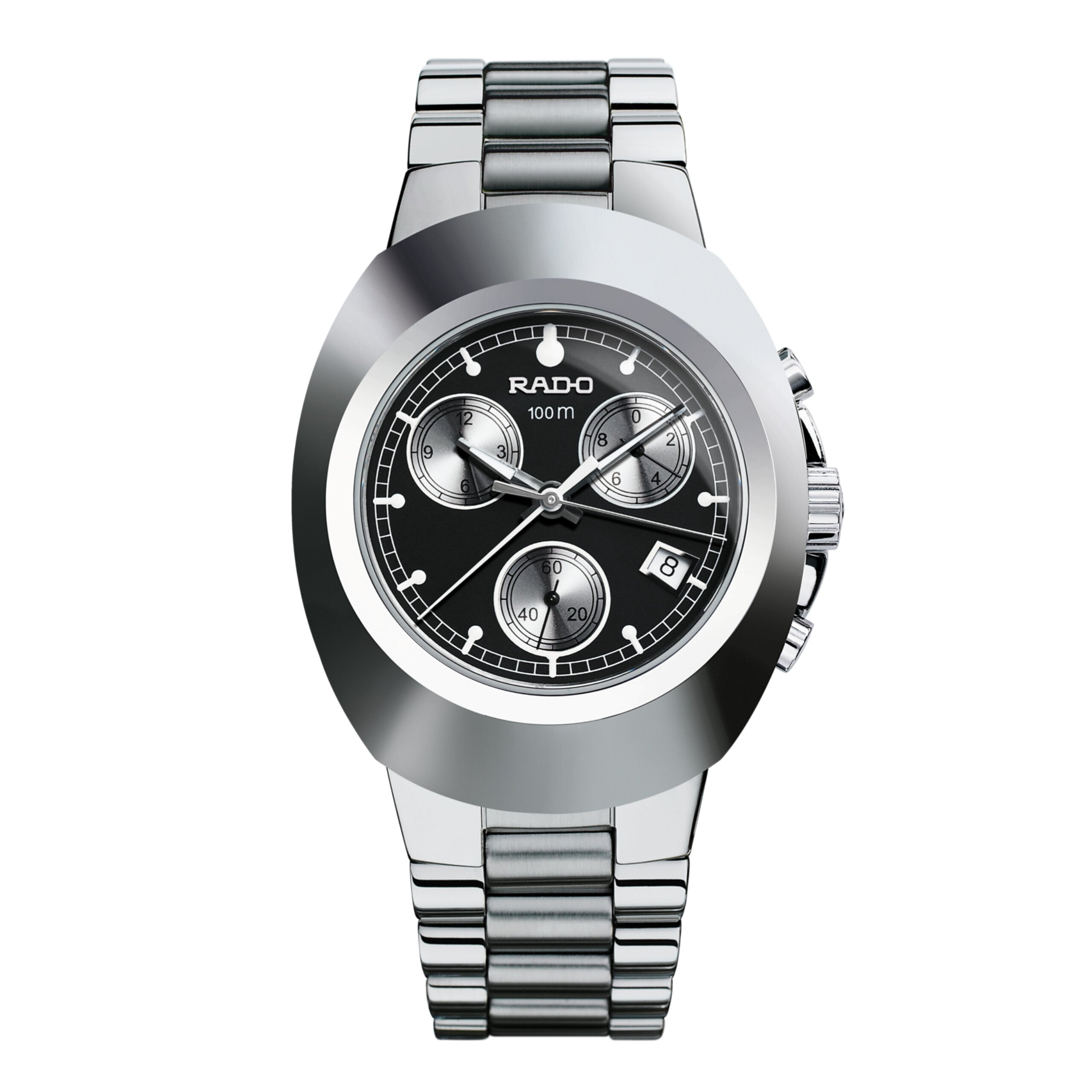 RADO DIASTAR CHRONOGRAPH SILVER BLACK (AUTOMATIC)