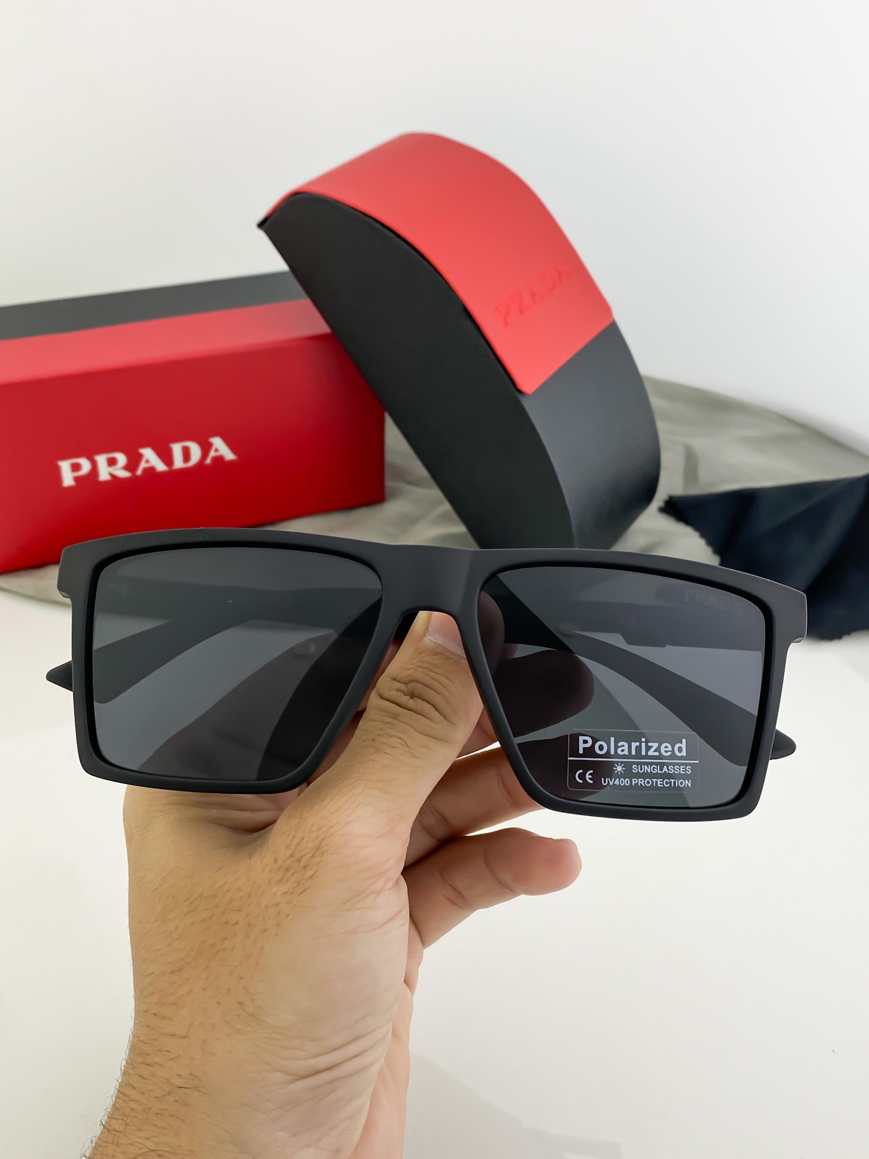 PRADA SUNGLASSES WITH ORIGINAL BOX AND KIT