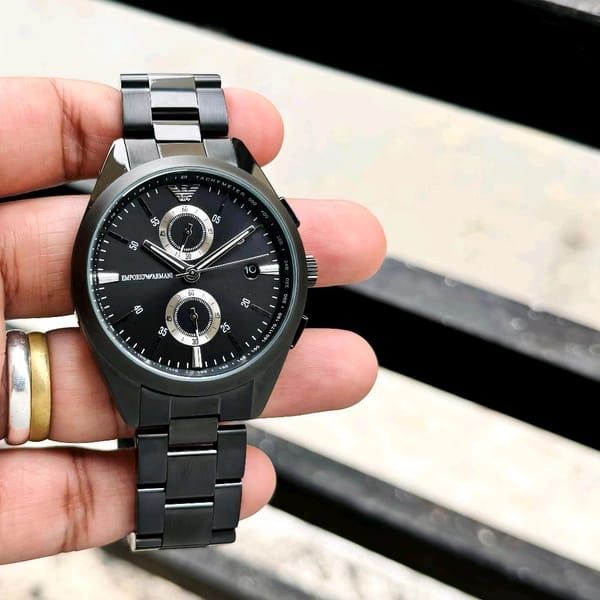 EMPORIO ARMANI CHRONOGRAPH WATCH