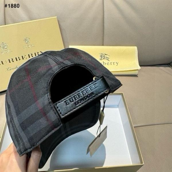 Burberry Nova Checks Baseball Premium Unisex Hat With Brand Polly Bag