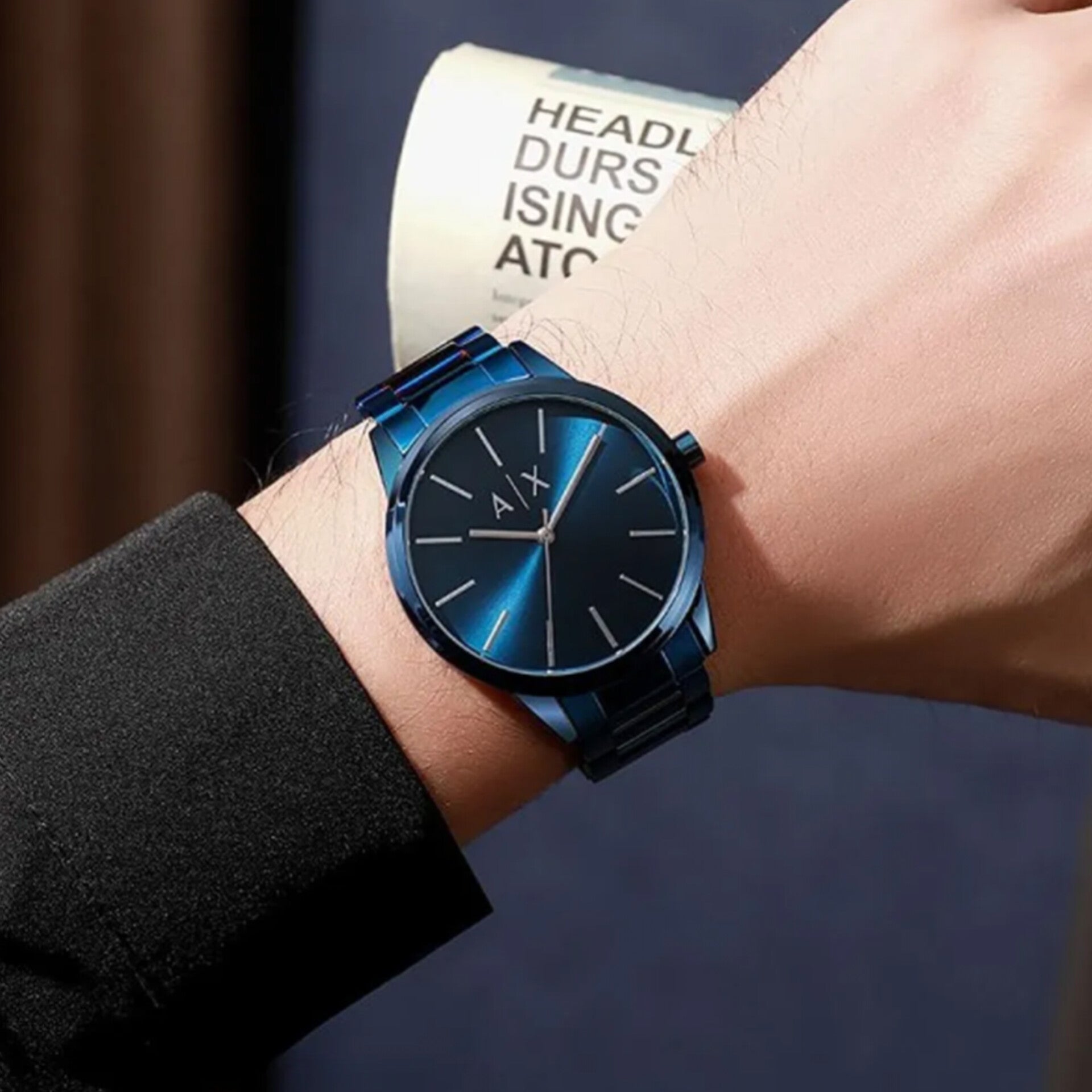 ARMANI EXCHANGE CAYDE BLUE