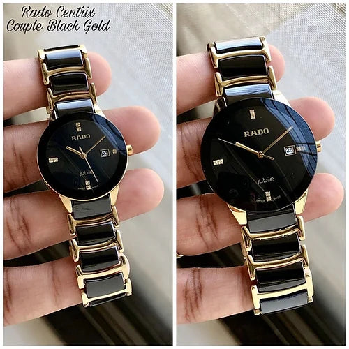 RADO JUBILE BLACK GOLD (COUPLE WATCH)