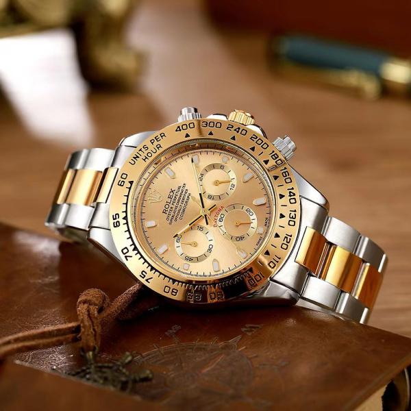 ROLEX DAYTONA SILVER GOLD (CELL MODEL)