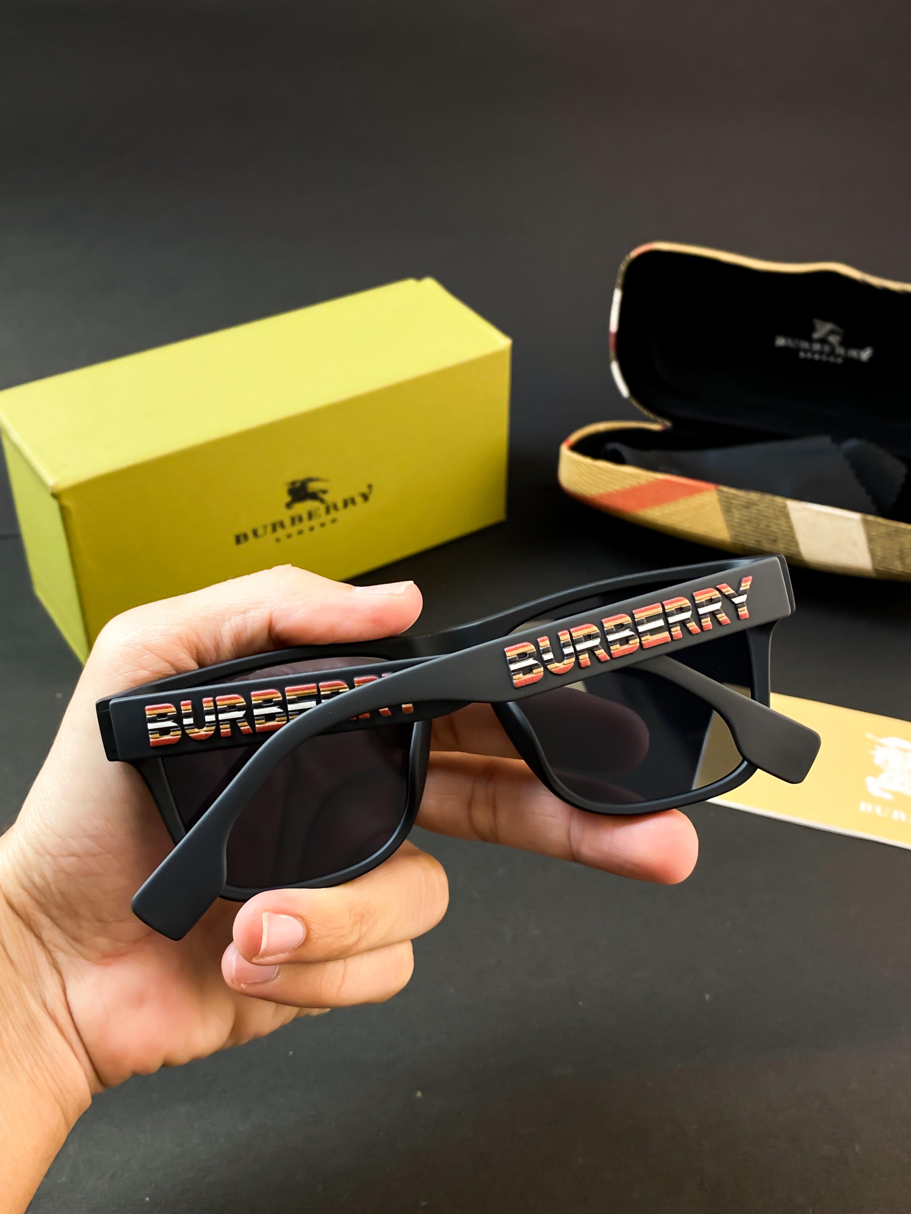 BURBERRY SUNGLASSES WITH ORIGINAL BOX AND KIT