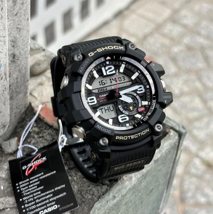 G SHOCK MUD MASTER GG - 1000 ANALOG-DIGITAL WATCH WITH ORIGINAL BOX