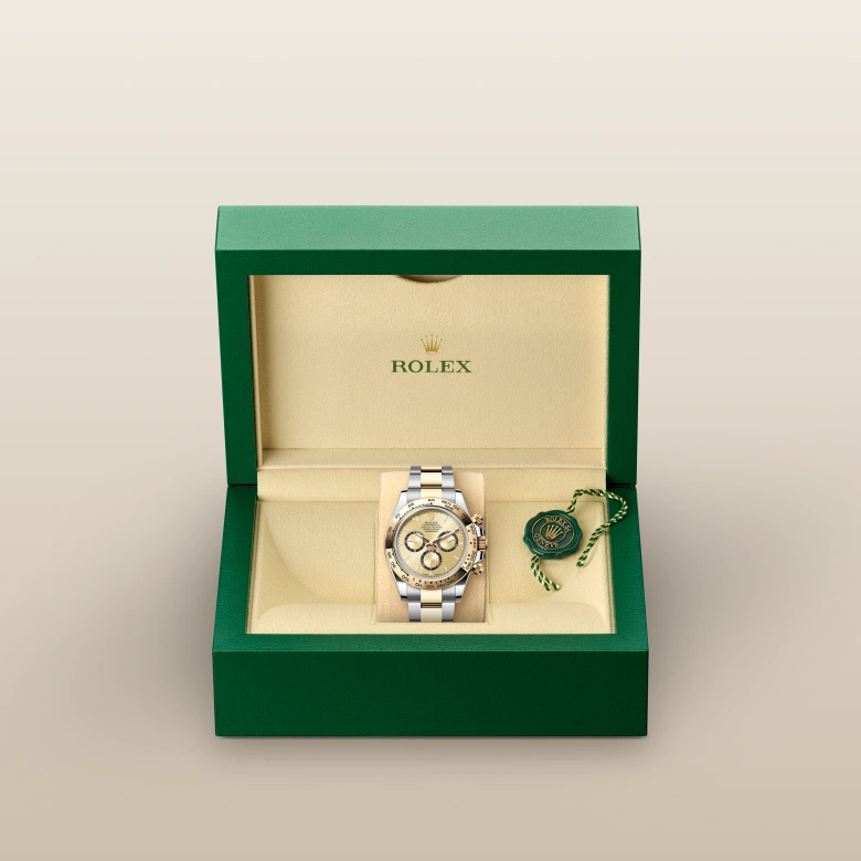 ROLEX DAYTONA SILVER GOLD (CELL MODEL)
