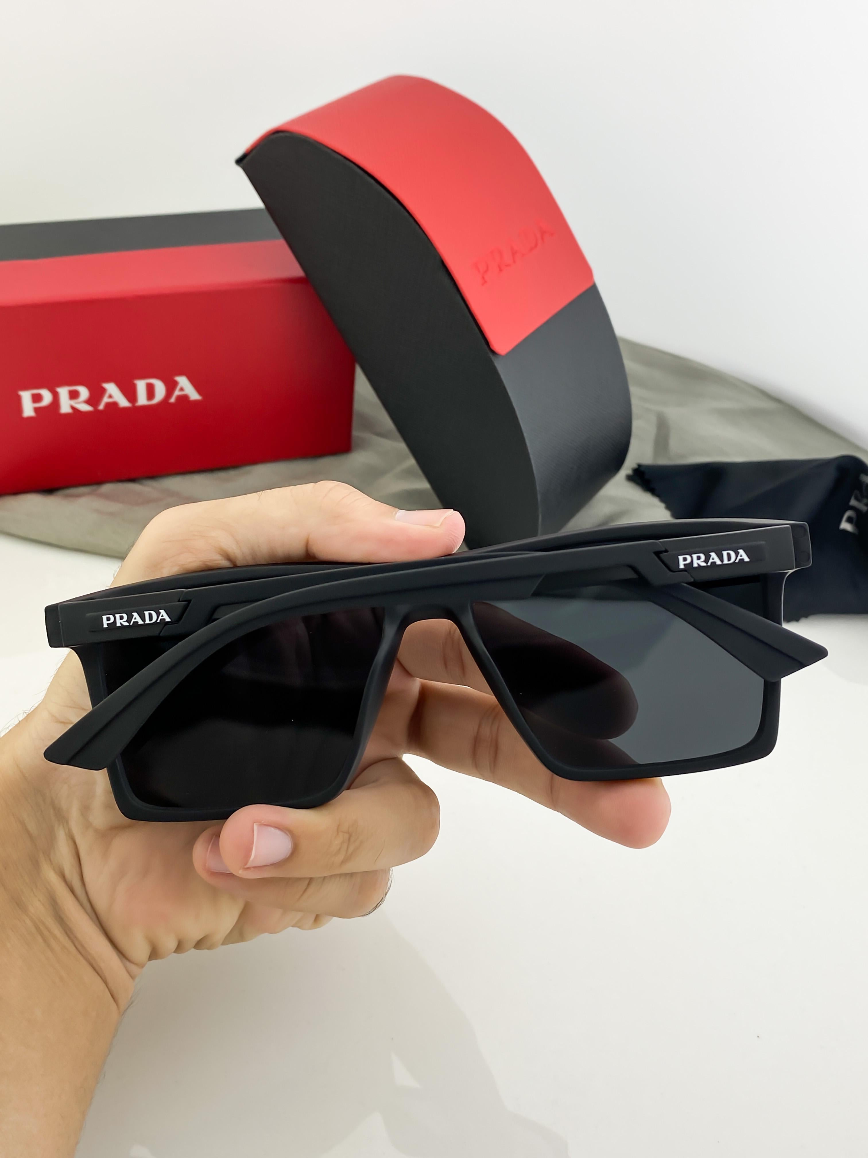 PRADA SUNGLASSES WITH ORIGINAL BOX AND KIT