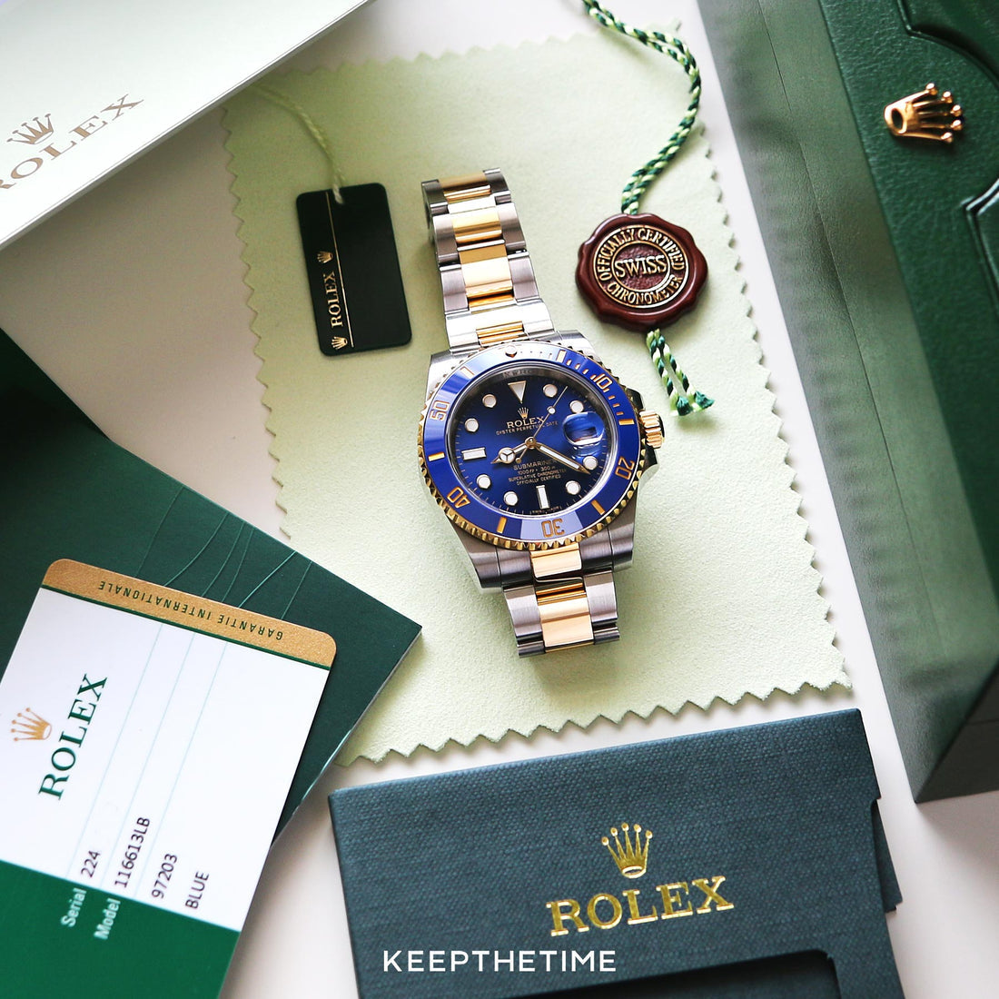 ROLEX SUBMARINER DUAL TONE (AUTOMATIC)