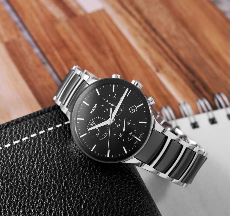 RADO CENTRIX CHRONOGRAPH (BLACK SILVER)