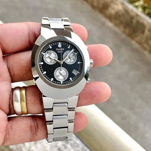 RADO DIASTAR CHRONOGRAPH SILVER BLACK (AUTOMATIC)