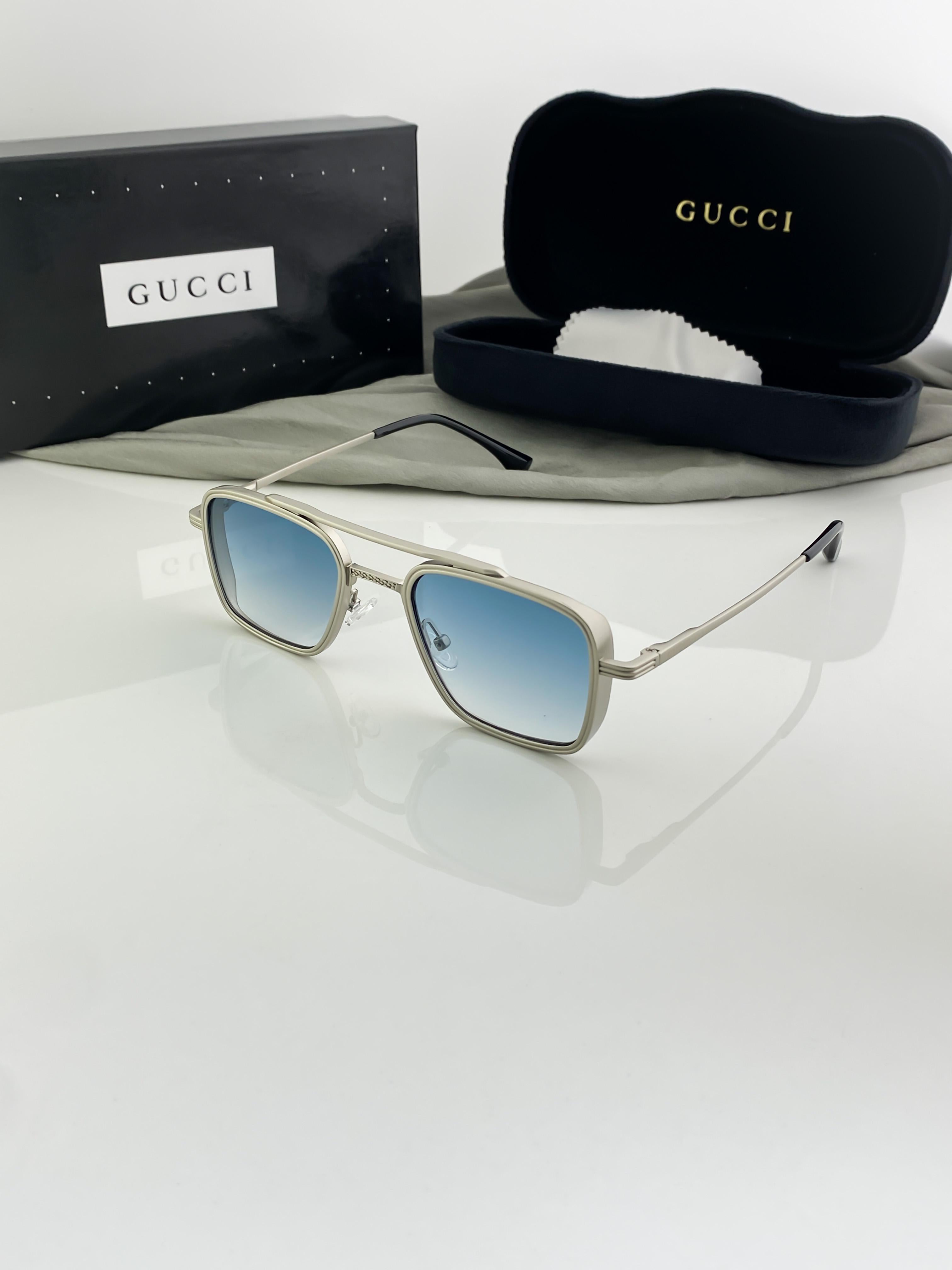 GUCCI SUNGLASSES WITH ORIGINAL BOX AND KIT