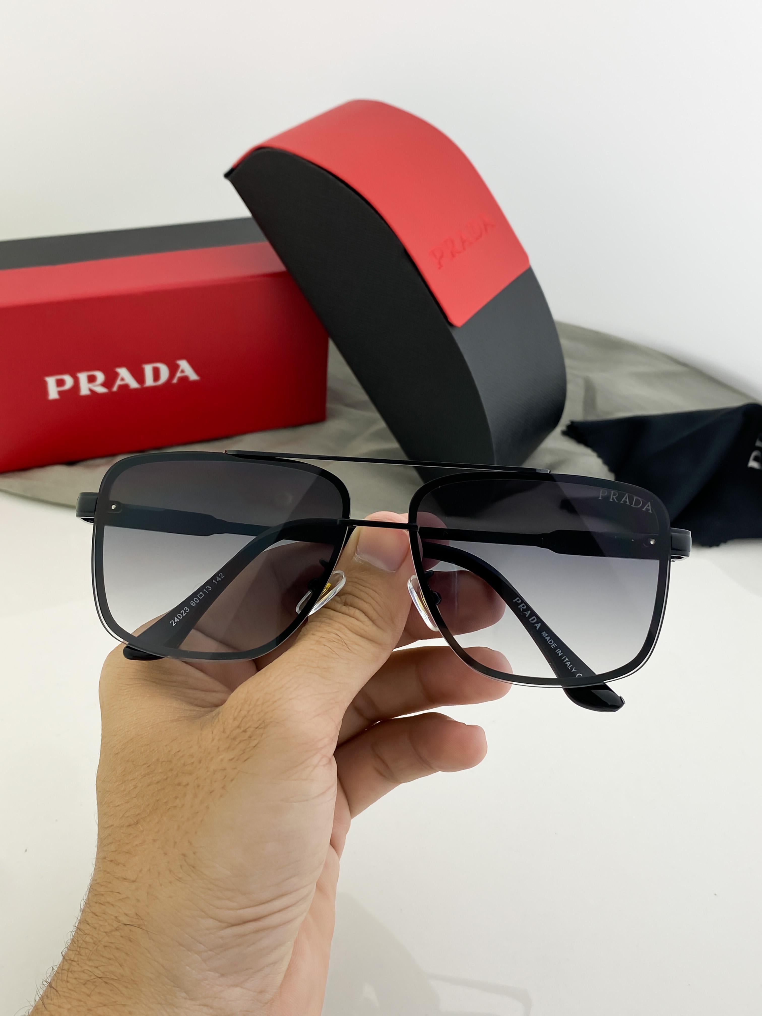 PRADA SUNGLASSES WITH ORIGINAL BOX AND KIT