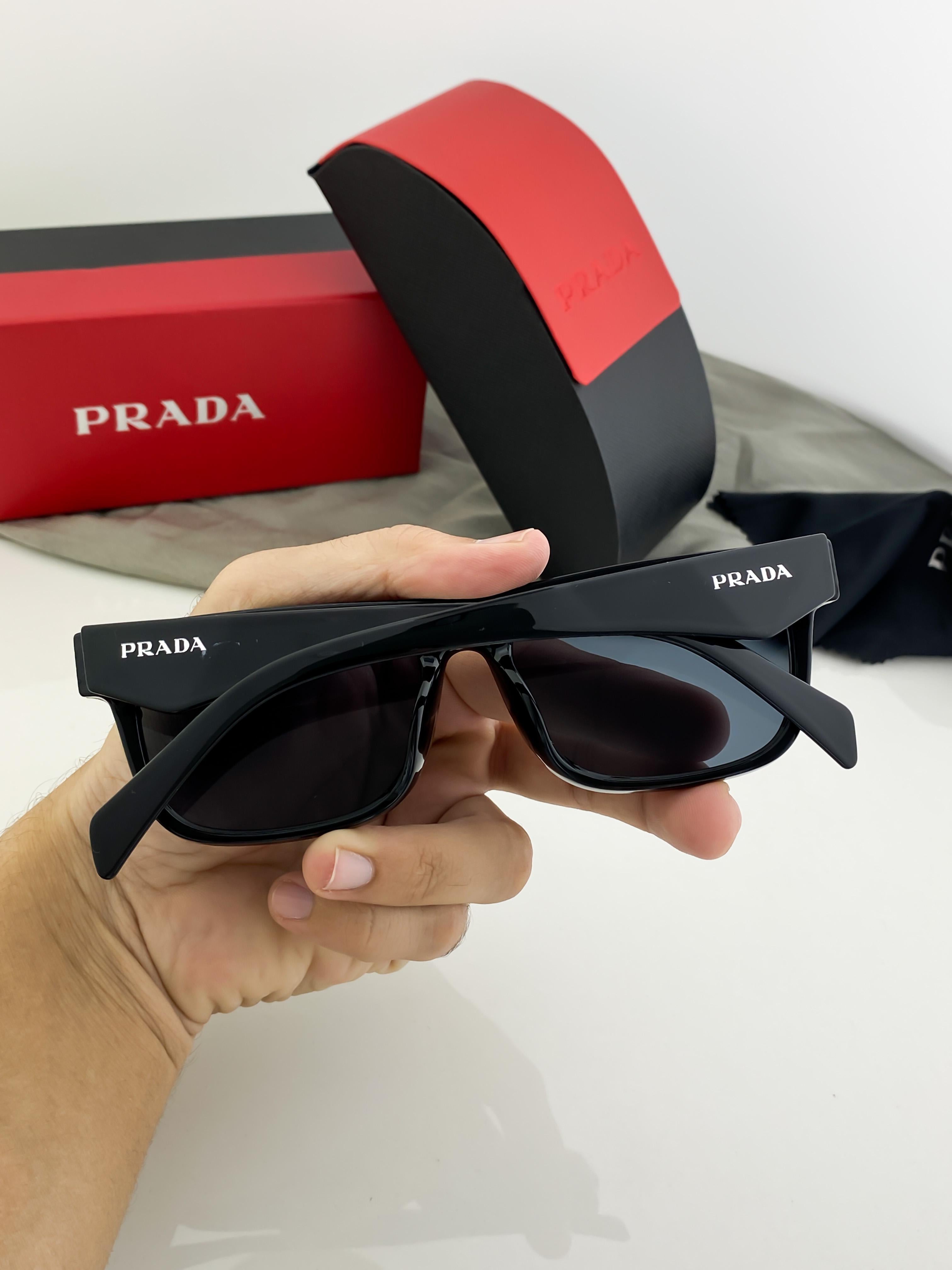 PRADA SUNGLASSES WITH ORIGINAL BOX AND KIT