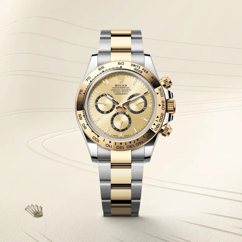 ROLEX DAYTONA SILVER GOLD (CELL MODEL)