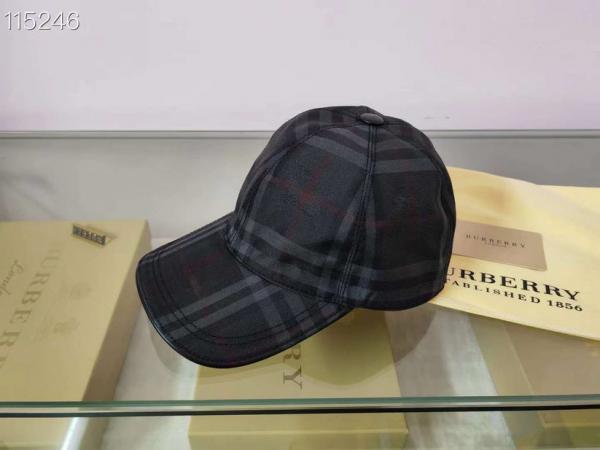 Burberry Nova Checks Baseball Premium Unisex Hat With Brand Polly Bag