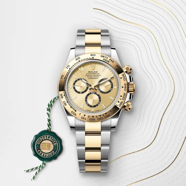 ROLEX DAYTONA SILVER GOLD (CELL MODEL)