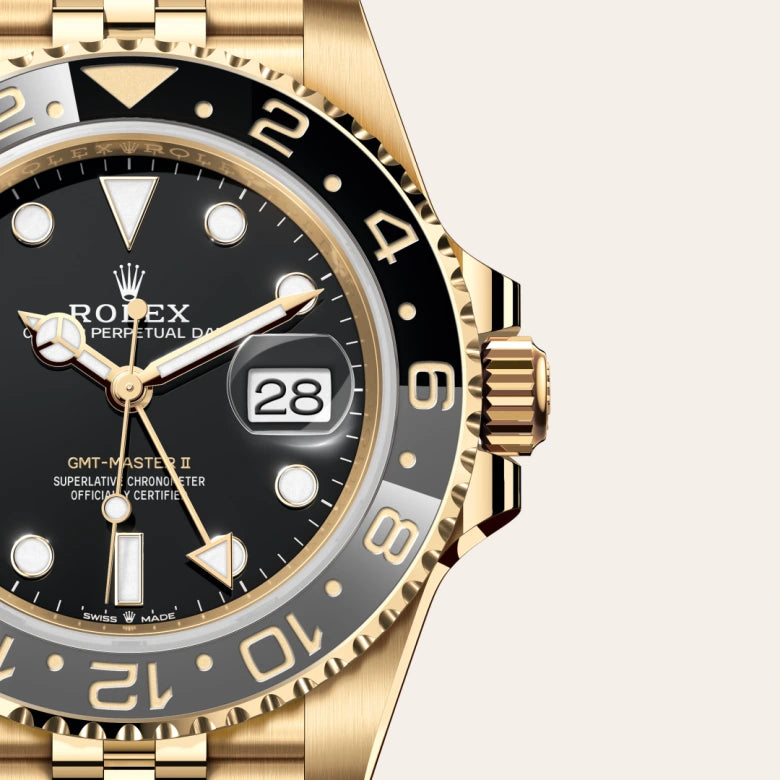 ROLEX GMT MASTER II GOLD BLACK (CELL MODEL)