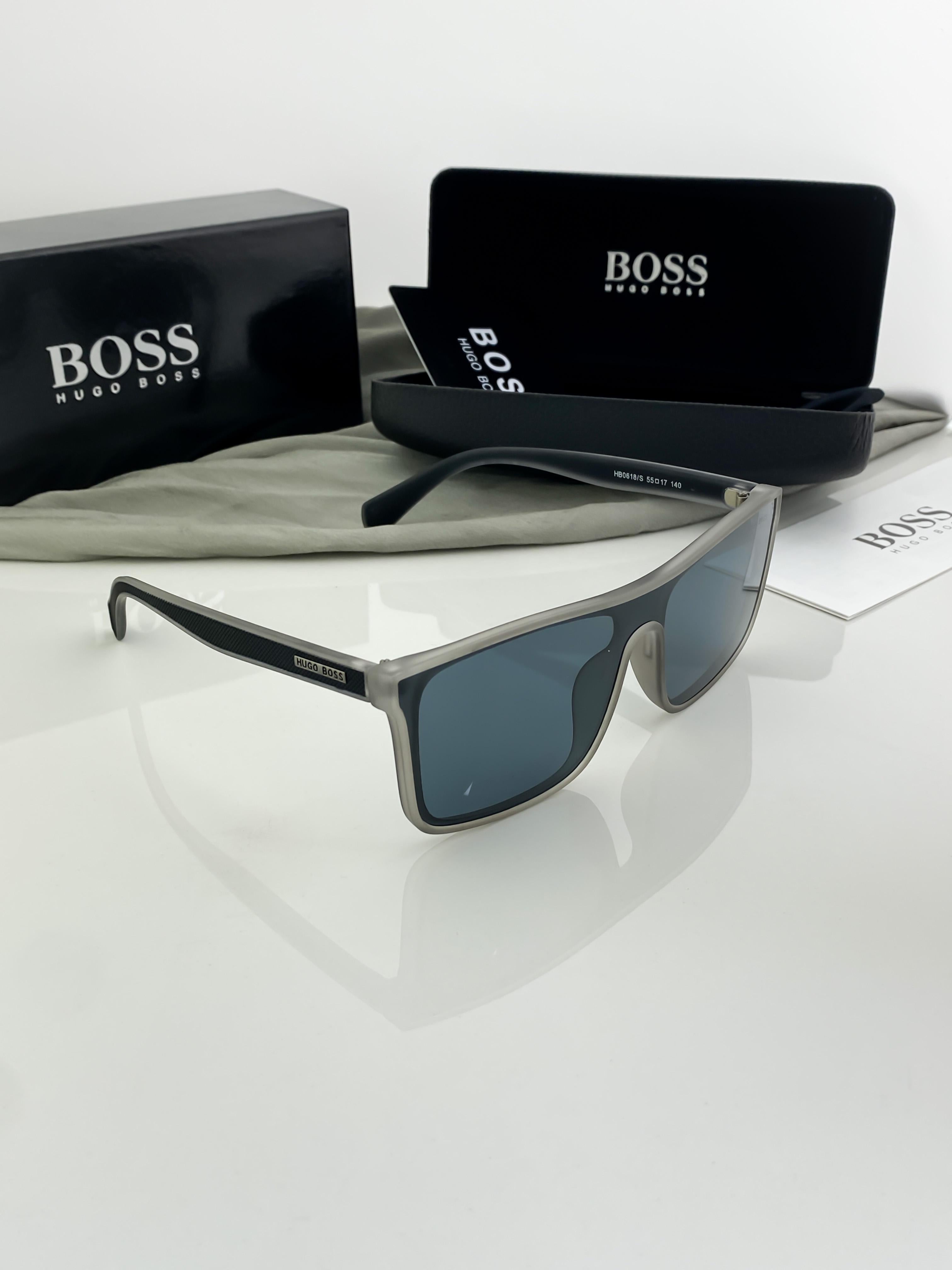 BOSS SUNGLASSES WITH ORIGINAL BOX AND KIT