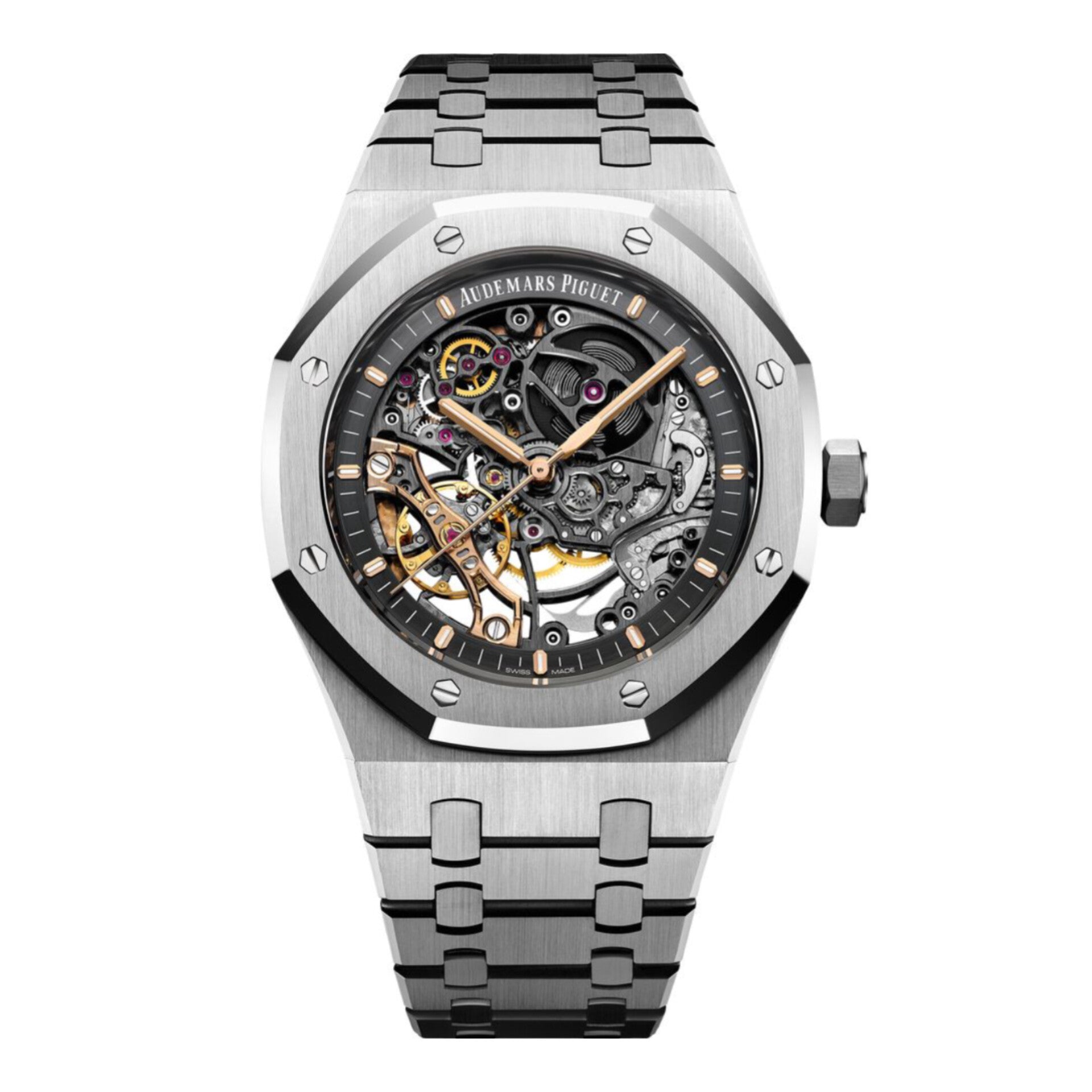 AUDEMARS PIGUET ROYAL OAK SKELETON SILVER (AUTOMATIC)