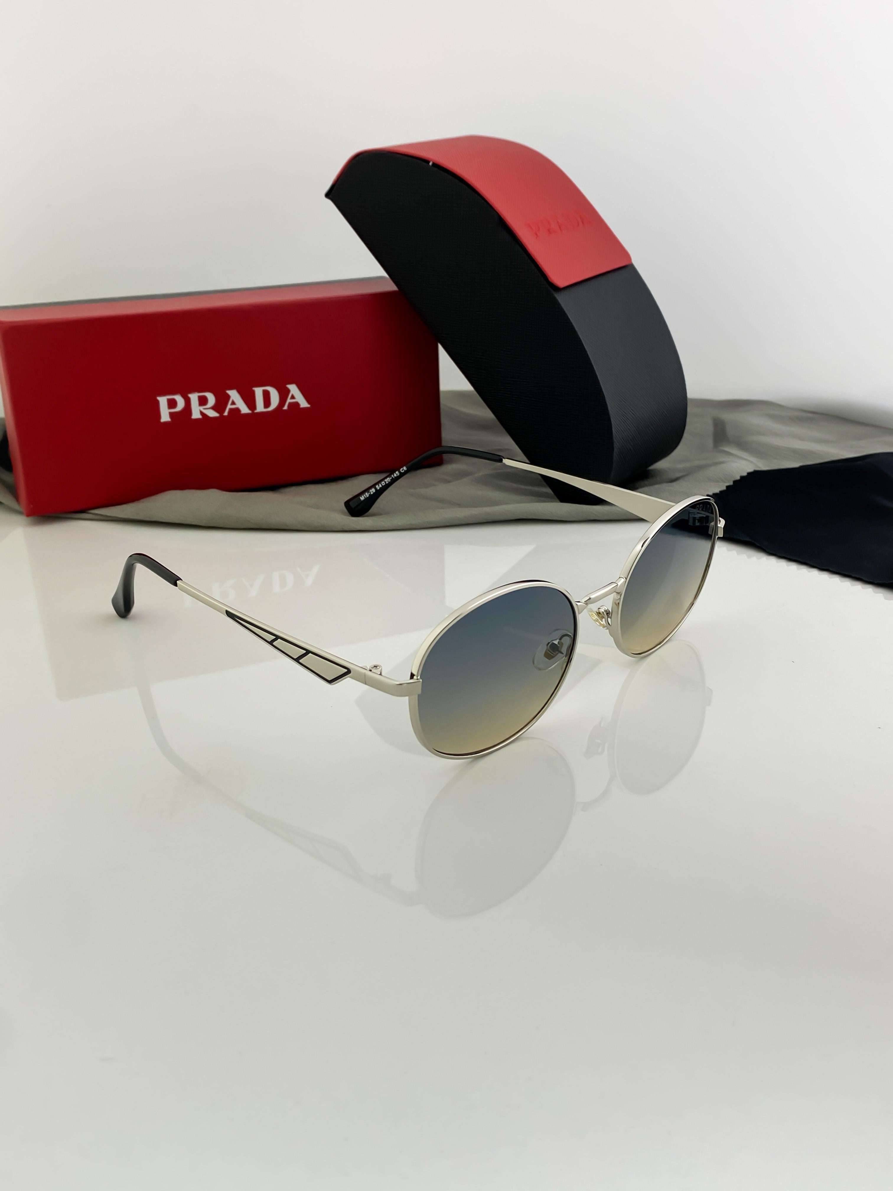 PRADA SUNGLASSES WITH ORIGINAL BOX AND KIT