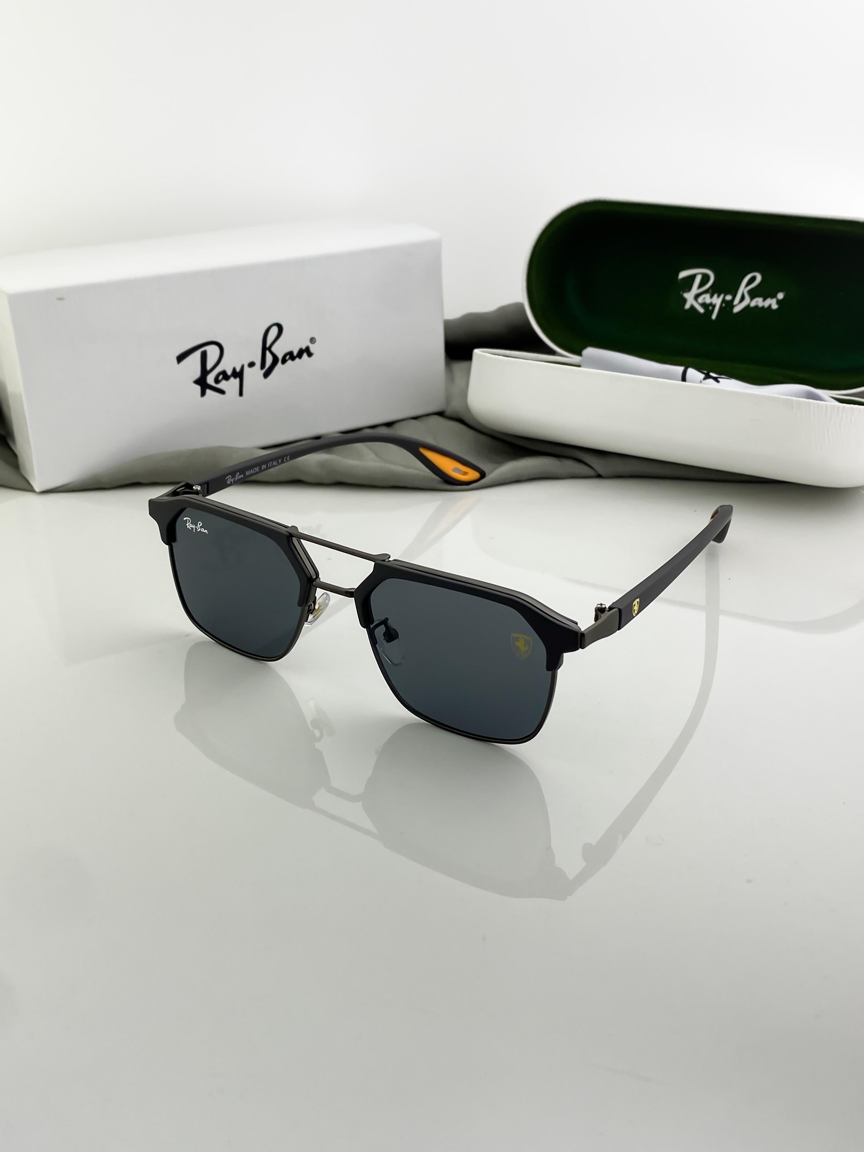 RAYBAN SUNGLASSES WITH ORIGINAL BOX AND KIT