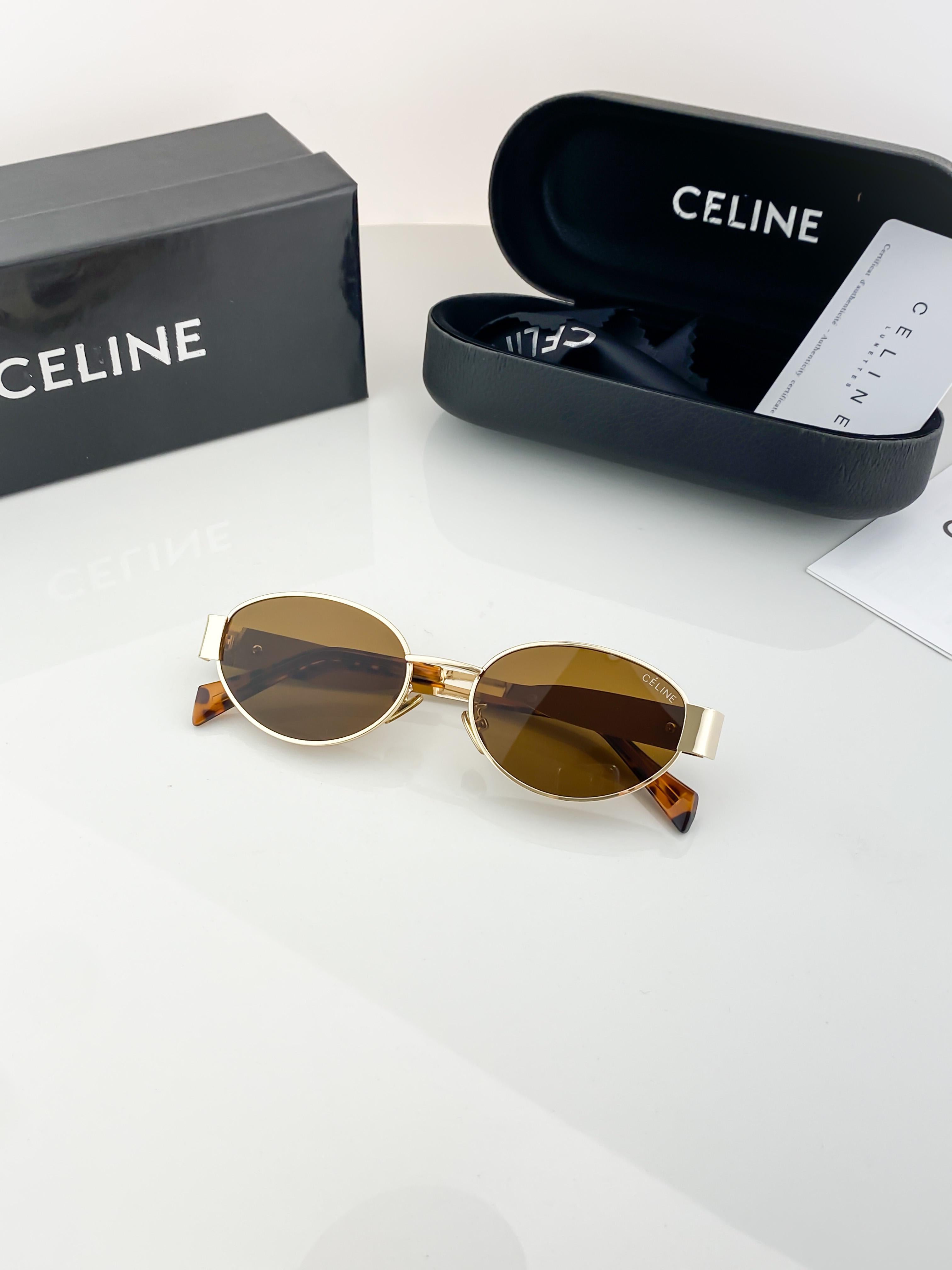 CELINE SUNGLASSES WITH ORIGINAL BOX AND KIT