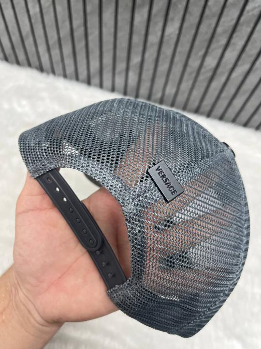 Versace Medusa Front Logo Premium Trucker Hat With Safety Box