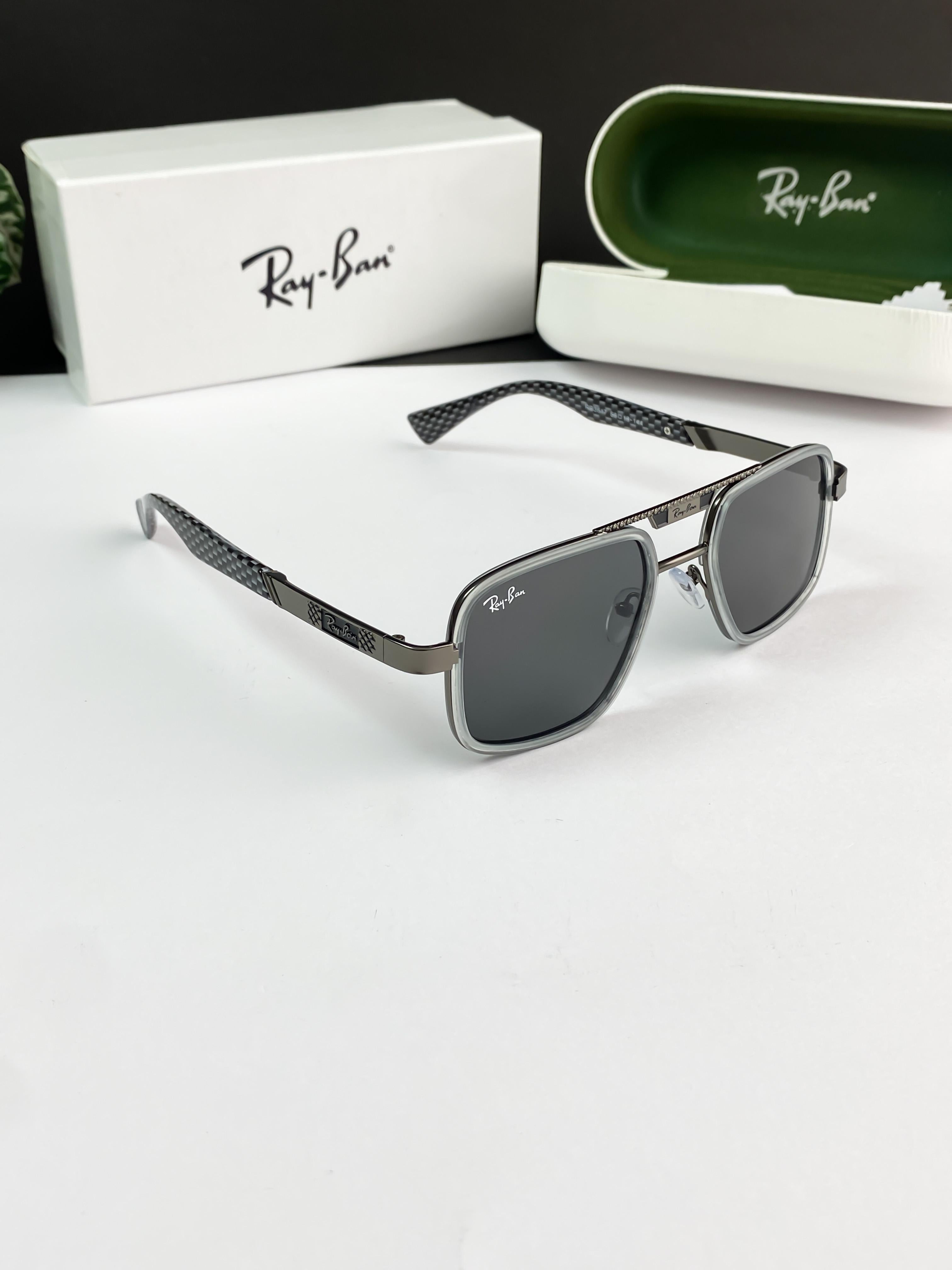 RAYBAN SUNGLASSES WITH ORIGINAL BOX AND KIT