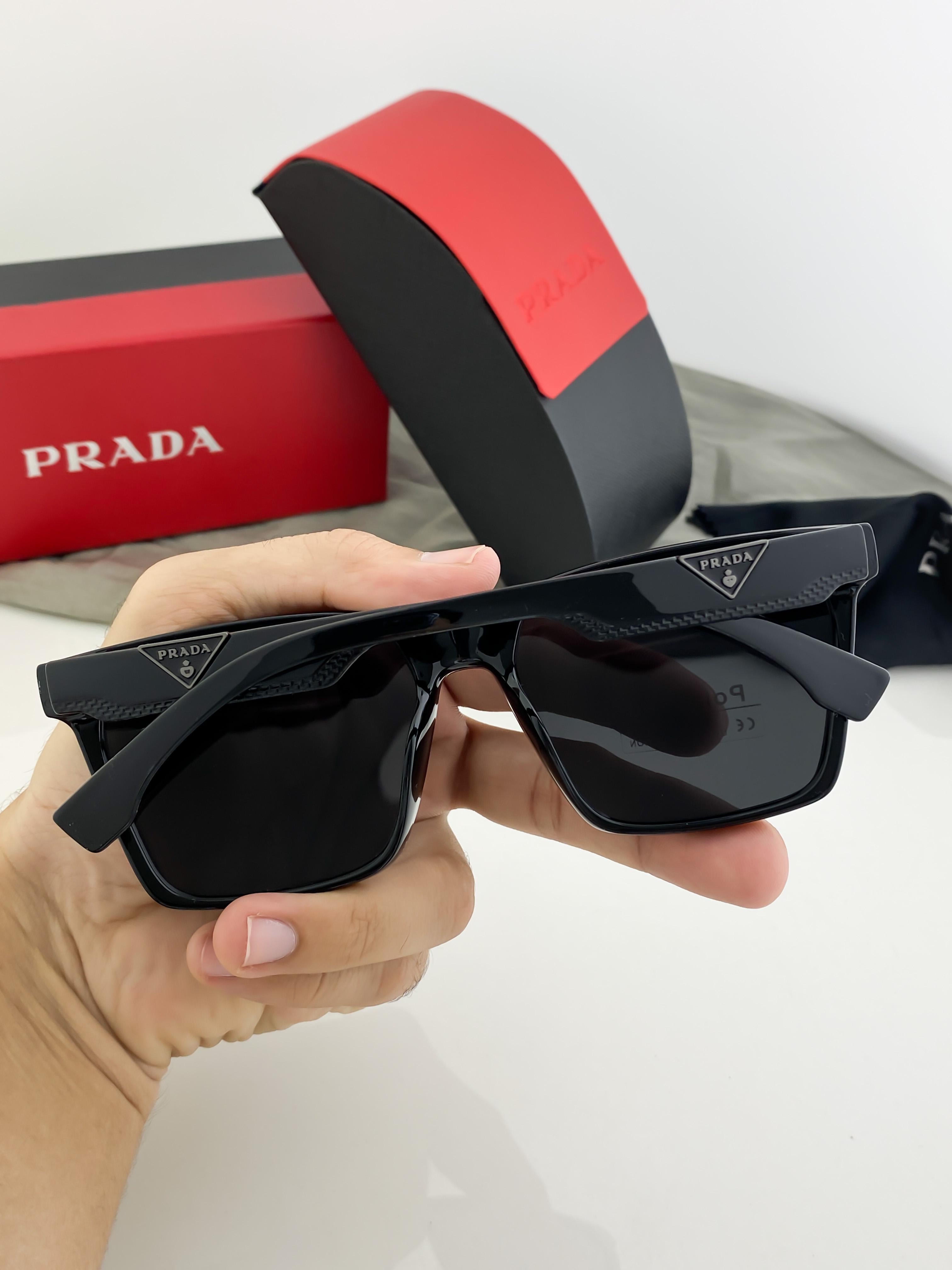 PRADA SUNGLASSES WITH ORIGINAL BOX AND KIT