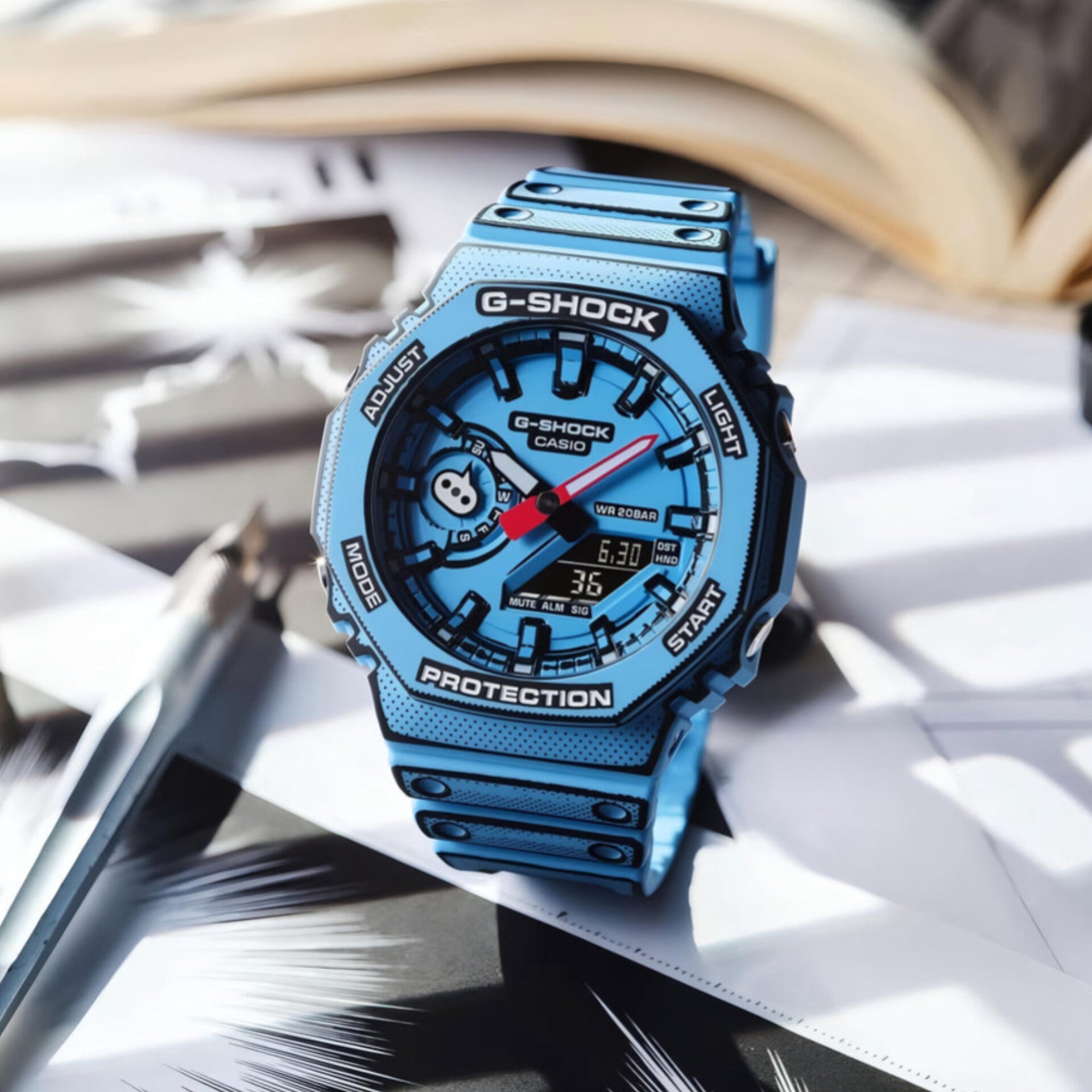 G-SHOCK MANGA EDITION (BLUE)