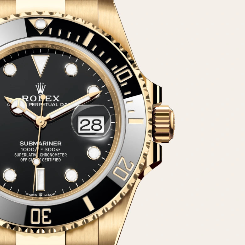 ROLEX SUBMARINER GOLD BLACK (CELL MODEL)