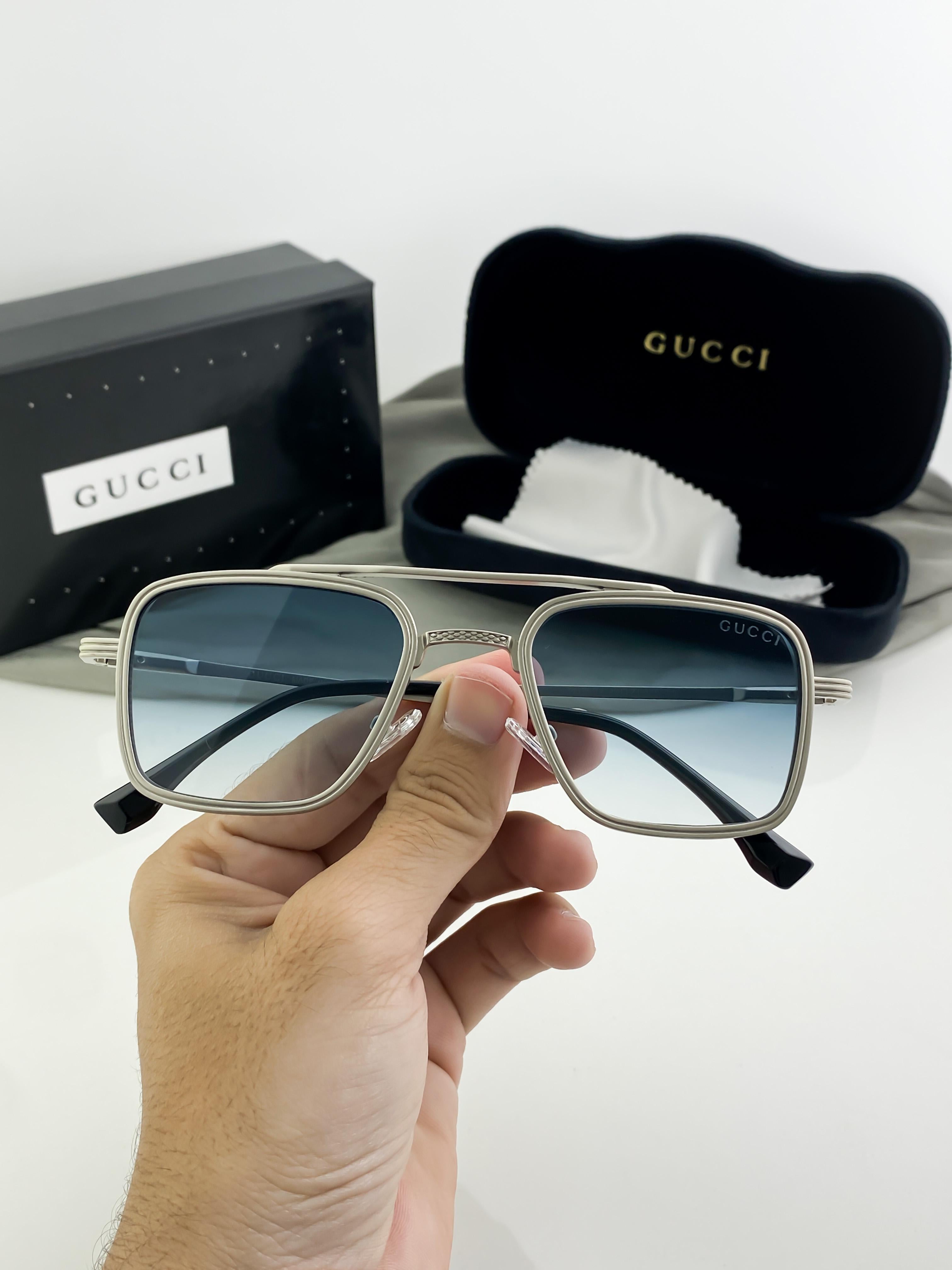 GUCCI SUNGLASSES WITH ORIGINAL BOX AND KIT