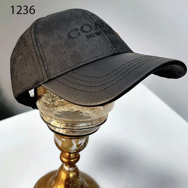 COACH NEW YORK MONOGRAM BLACK LOGO PREMIUM UNISEX CAP WITH SAFETY BOX