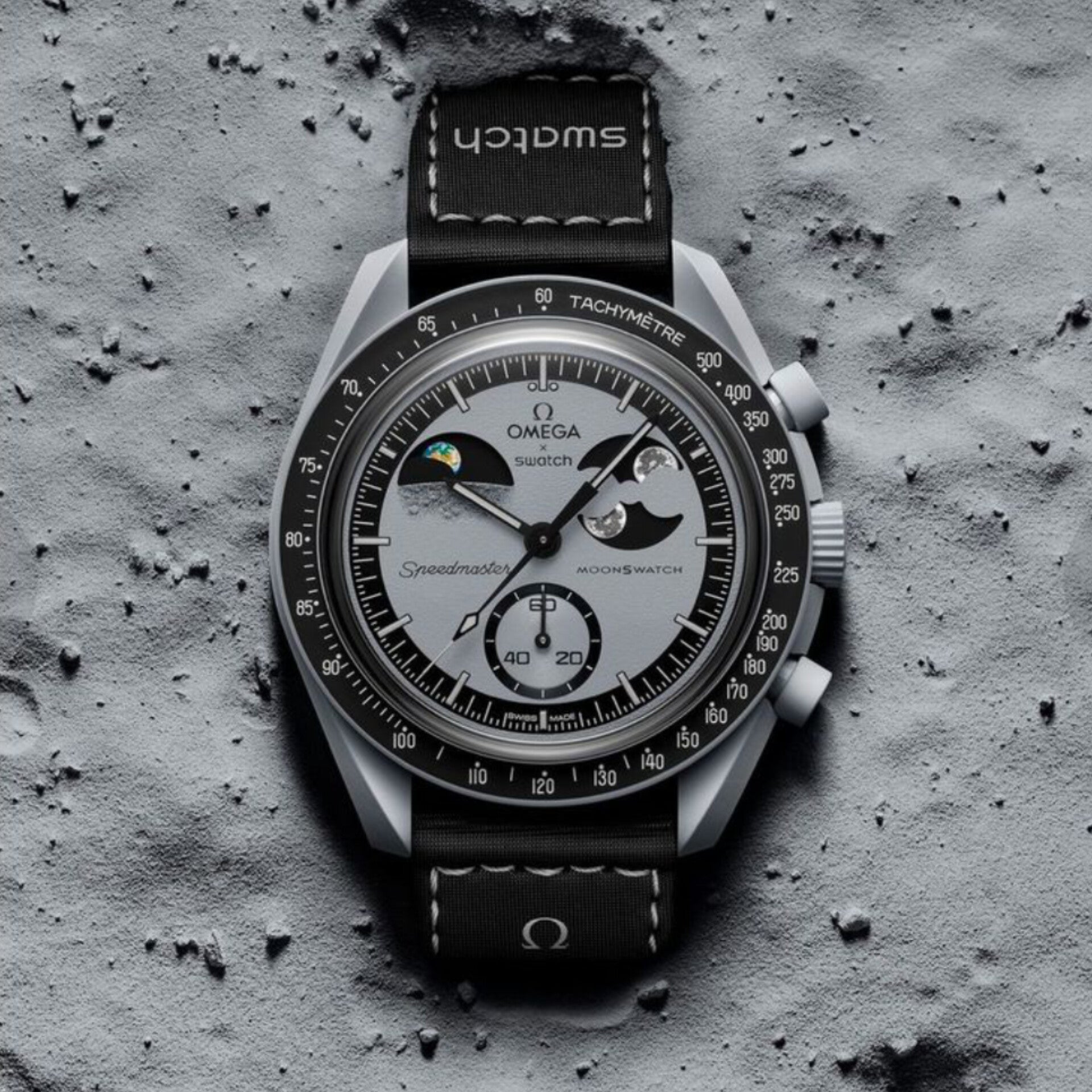 OMEGA MOONSWATCH MISSION TO EARTHPHASE