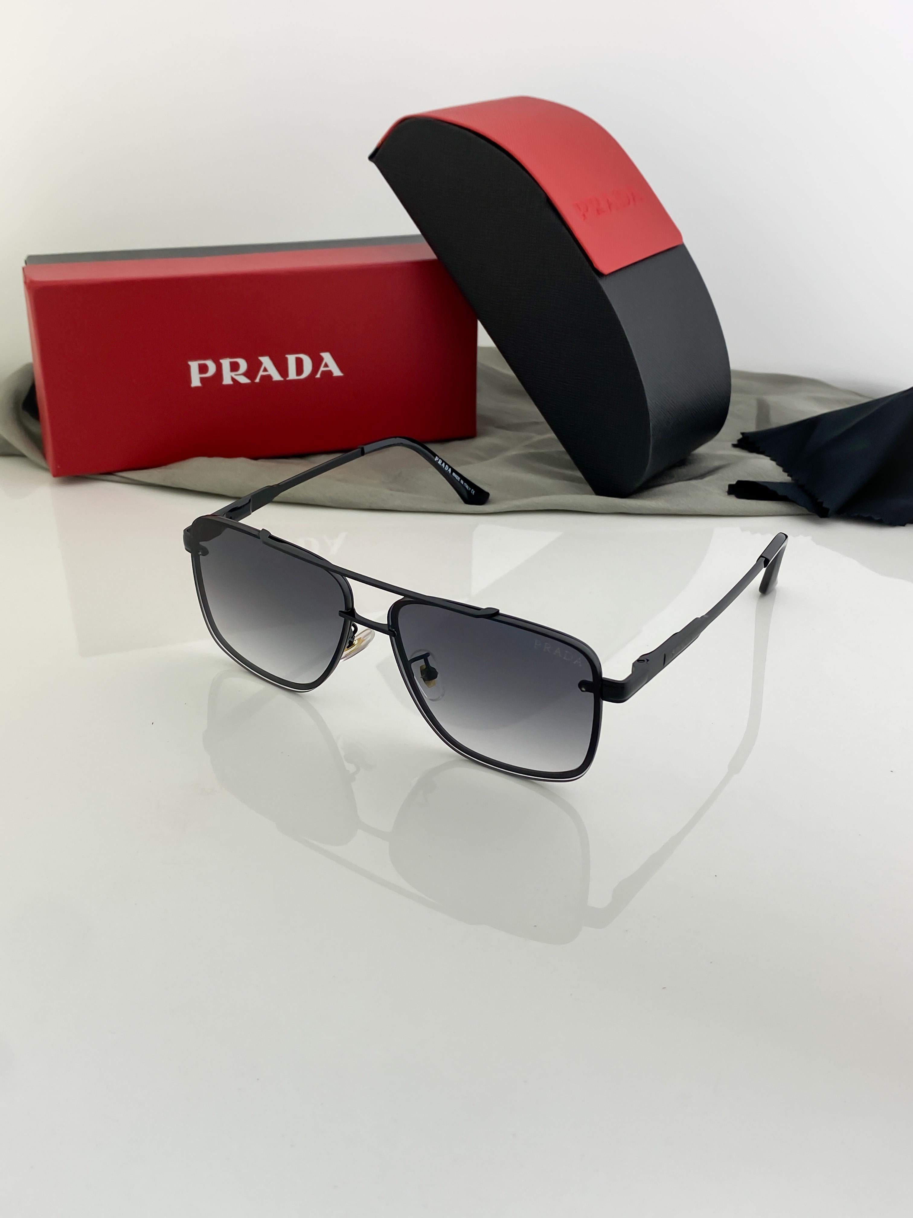 PRADA SUNGLASSES WITH ORIGINAL BOX AND KIT