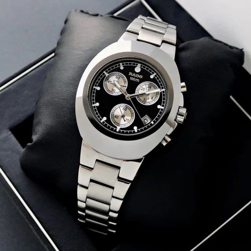 RADO DIASTAR CHRONOGRAPH SILVER BLACK (AUTOMATIC)