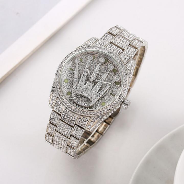 ROLEX SPINNER DIAMOND SILVER