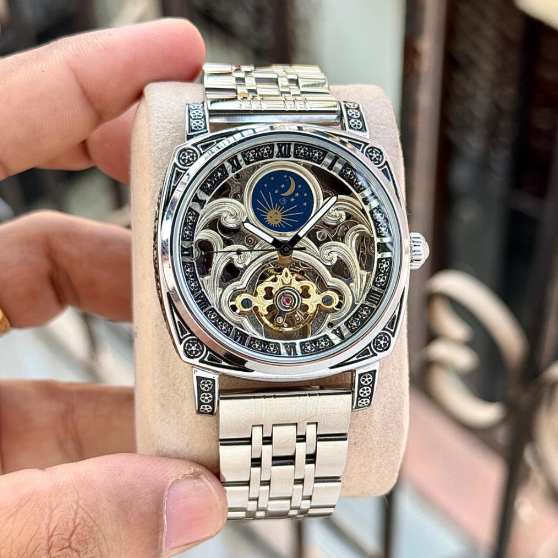 PATEK PHILIPPE ROYAL SILVER (AUTOMATIC)